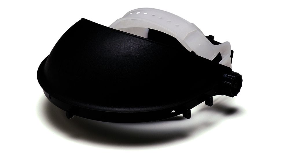 Pyramex Headgear w/ Ratchet &amp; Pivoting Action - Black HGB
