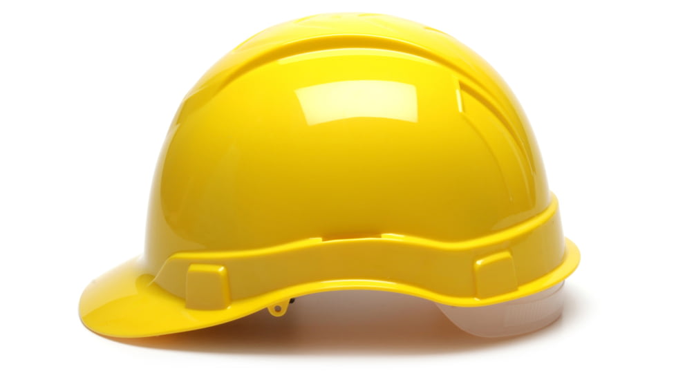 Ridgeline Cap Style 6 Pt Glide Lock Suspension, Yellow