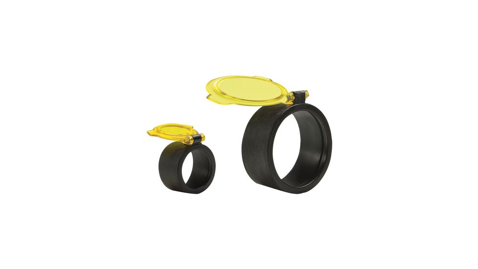 Quake Bushwhacker Optic Covers Amber See-Thru Size 3 12232-6