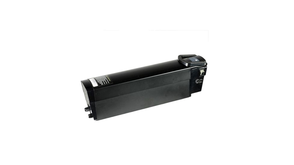 QuietKat Lithium Ion Bike Battery and Charger, 48 V, Black, 18QK48V
