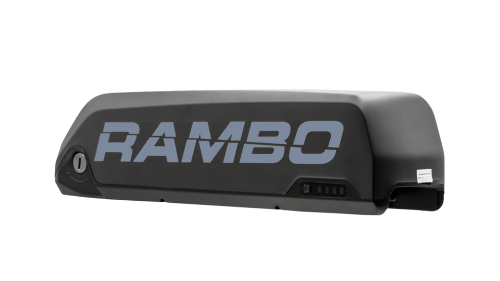 Rambo Bikes Battery - Fits 750W 14 AH, 4-Pin Style, Black, R138-14
