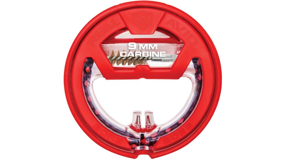 Real Avid Bore Boss Gun Cleaning Kit, 9mm Carbine, AVBB9MM-CAR