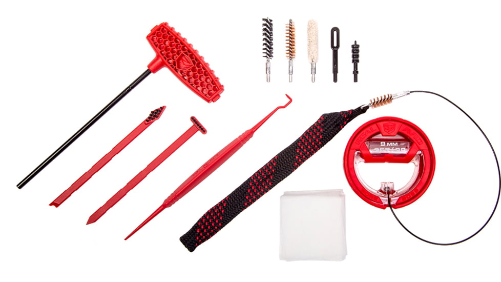Real Avid Gun Boss Cleaning Multi-Kit, .357cal/.38cal/9mm, AVGBMK9MM