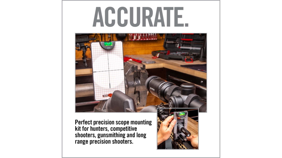 Real Avid Rifle Scope Level Right Pro, AVLVLR-P