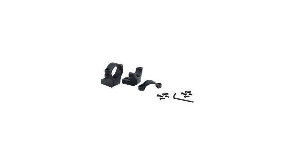 Rifle - 783 Integral Scope Mounts (Medium)  Fits 1" Scope Tube Matte Black Z2 Alloy
