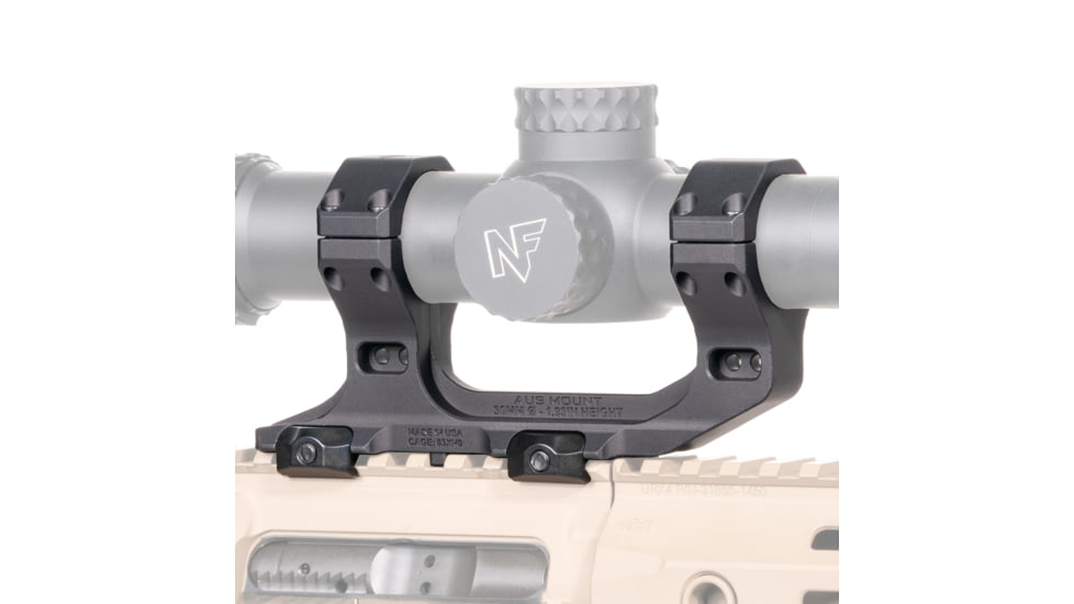 Reptilia AUS Optic Mount, 1.93inch Height, Black, 30mm, 100-246