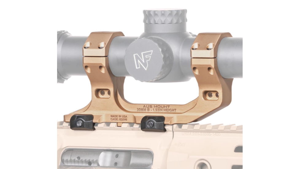 Reptilia AUS Optic Mount, 1.93inch Height, FDE, 30mm, 100-104