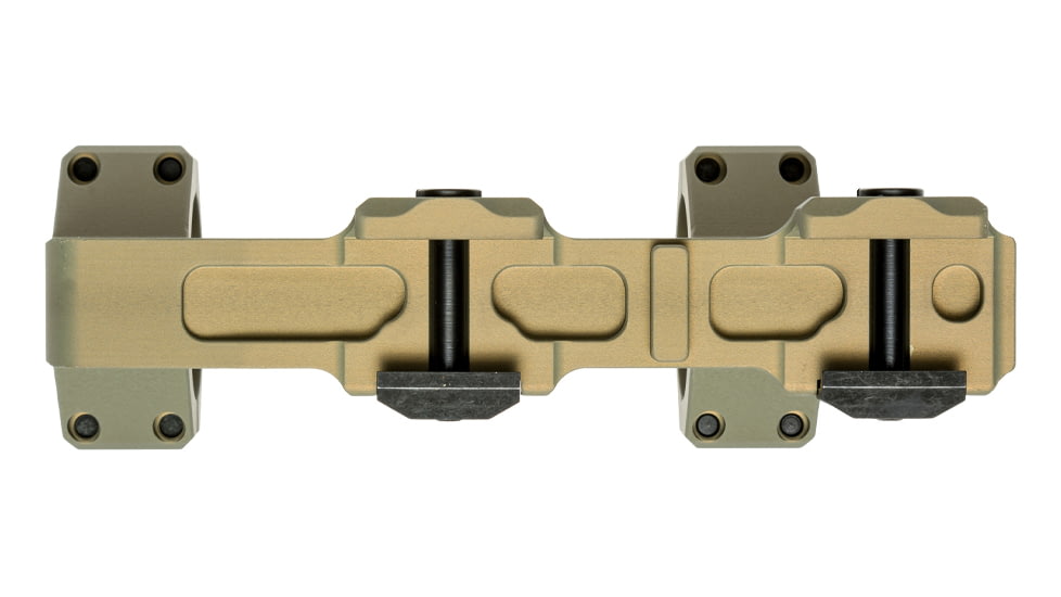 Reptilia AUS Optic Mount Rifle Scope 30mmx77mm, Type III Hardcoat Anodized, Clear Anodized, 100-118