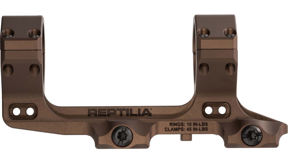 Reptilia AUS Riflescope Mount, 30mm, 1.5in, Desert Brown, 100-394-OPMOD-DB