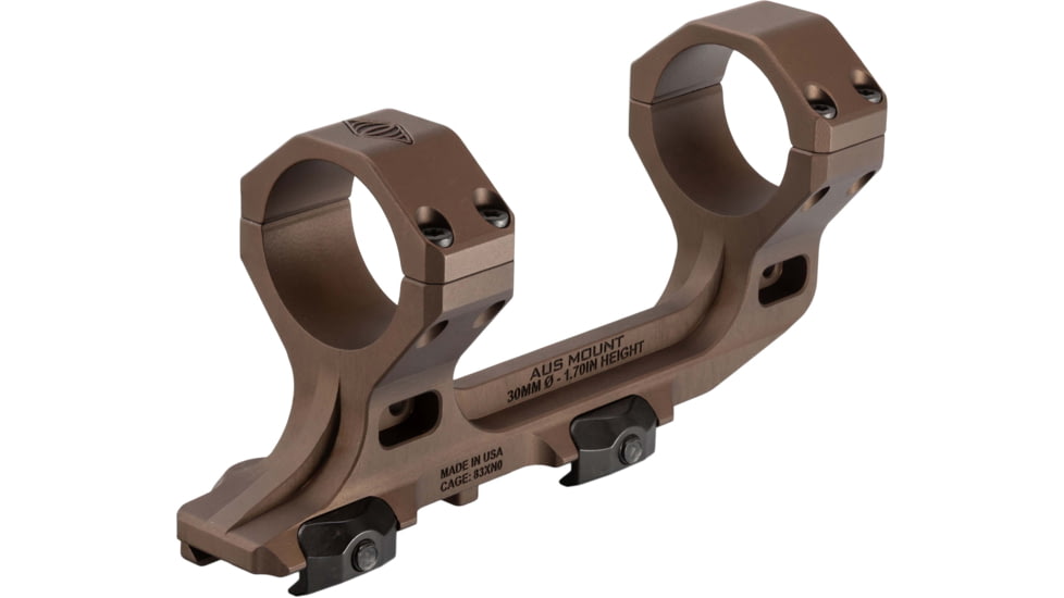 Reptilia AUS Riflescope Mount, 30mm, 1.7in, Desert Brown, 100-396-OPMOD-DB