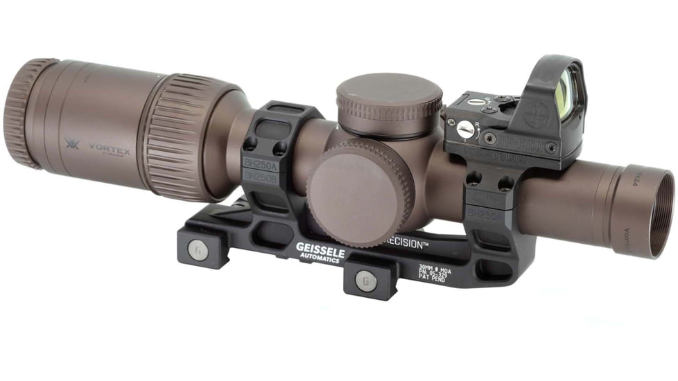 Reptilia ROF-90 for Geissele 30mm Super Precision Mount and Leupold DPP, Black, NSN 1005-01-674-6620, 100-007