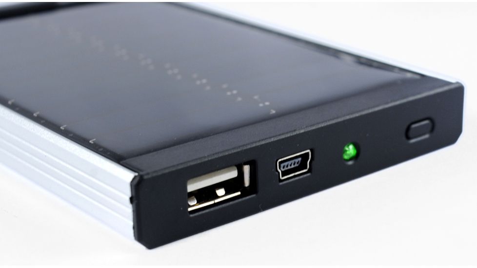 RIPA 2 Solar Battery Charger CH2139, Side Panel Port