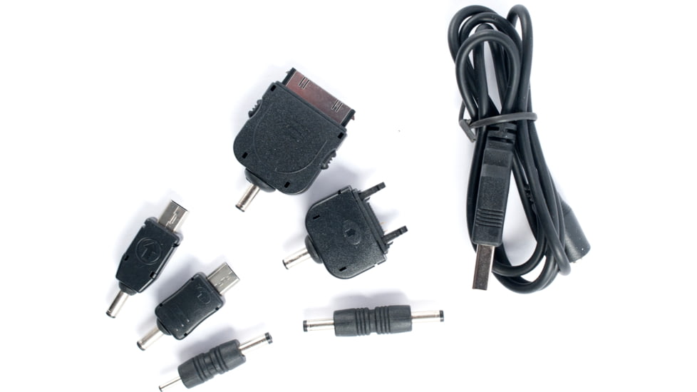 Ripa Deluxe Solar Battery Charger Flashlight - Included Accessories
