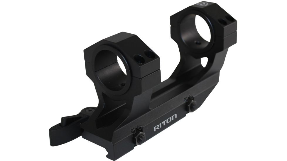 Riton RT-M Quick Detach Rifle Scope Mount, 30mm/1in, Black 19962524868