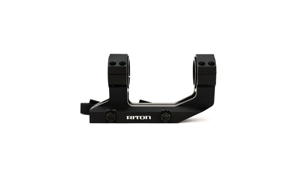 Riton RT-M Quick Detach Rifle Scope Mount, 30mm/1in, Black, 19962524868