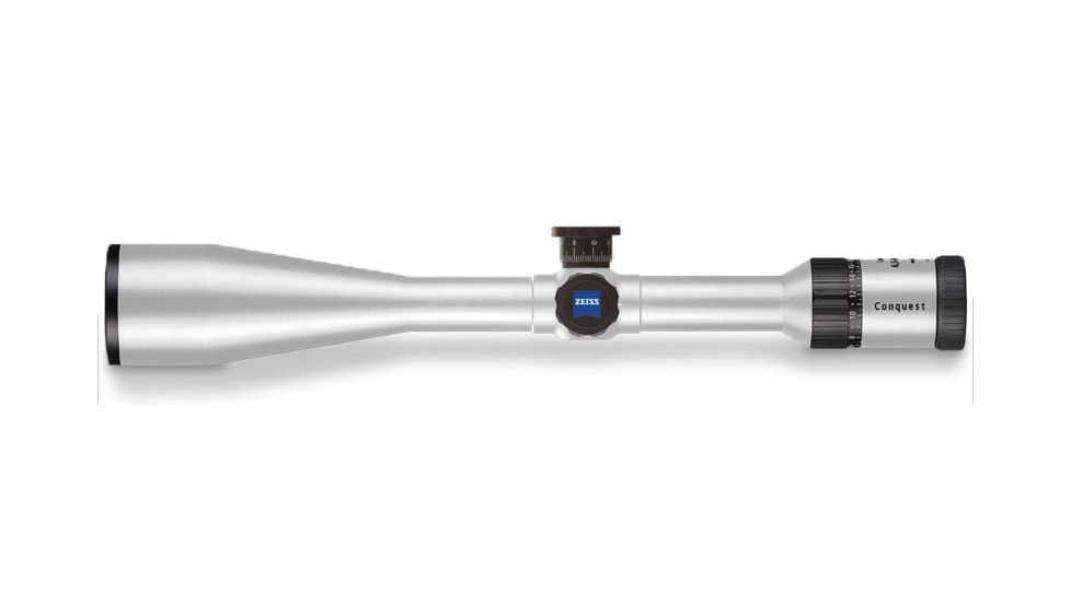 Zeiss Conquest MC Rifle Scope, 6.5-20x50mm, Second Focal Plane, Z-Plex Reticle, Stainless Steel, 5214549920
