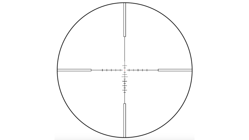 Rudolph Optics Hunter H1 Rifle Scope, 3.5-14x44mm, 25mm Tube, SFP, T3 Reticle, Black, H1351444T3