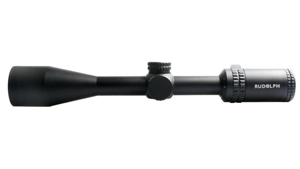 Rudolph Optics Hunter H1 Rifle Scope, 3.5-14x44mm, 25mm Tube, SFP, T3 Reticle, Black, H1351444T3
