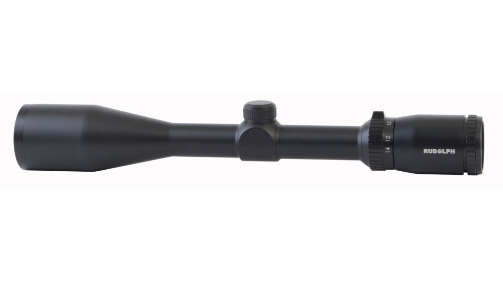 Rudolph Optics Hunter Rifle Scope H1 4.5-14x44 25mm Tube with T2 Reticle, Black 6009880275045