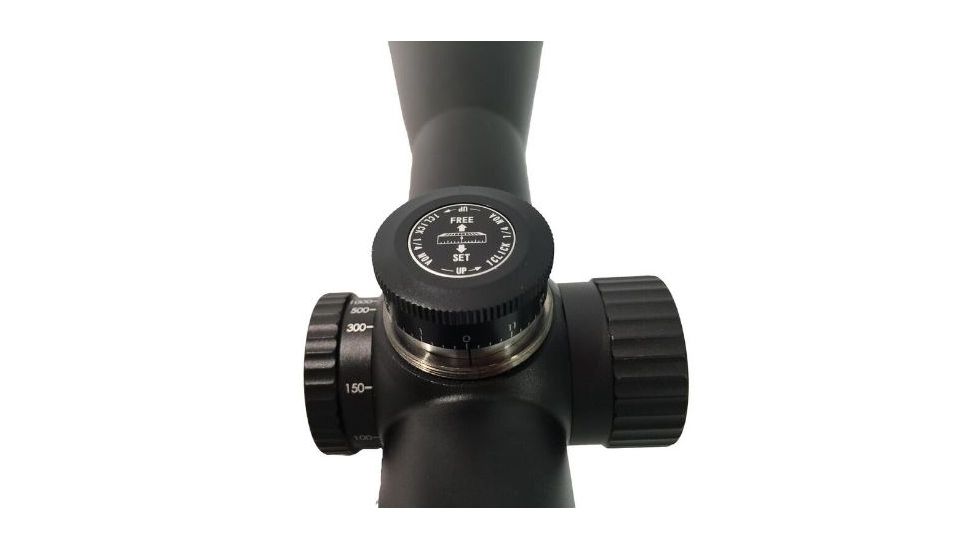 Rudolph Optics Varmint Hunter VH 4-16x50 Rifle Scope, 30mm tube with T5 Reticle, Black, Medium VH-041650-T5