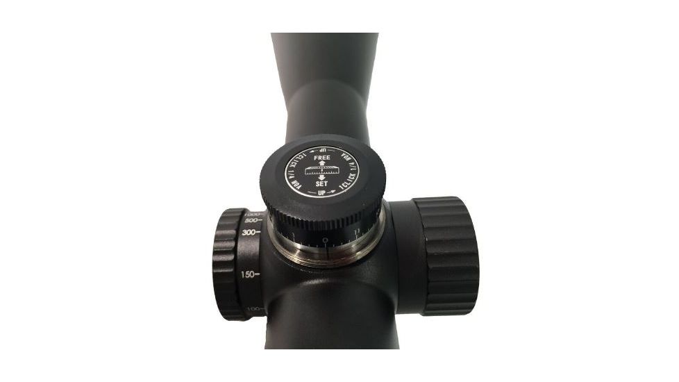 Rudolph Optics Varmint Hunter VH 6-24x50 Rifle Scope, 30mm tube with T3 Reticle, Black, Medium VH-062450-T3