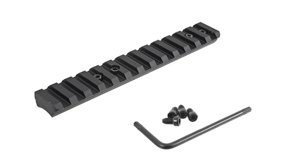 Ruger 90674 American Rimfire Rifle Picatinny Rail Black Hardcoat Anodized