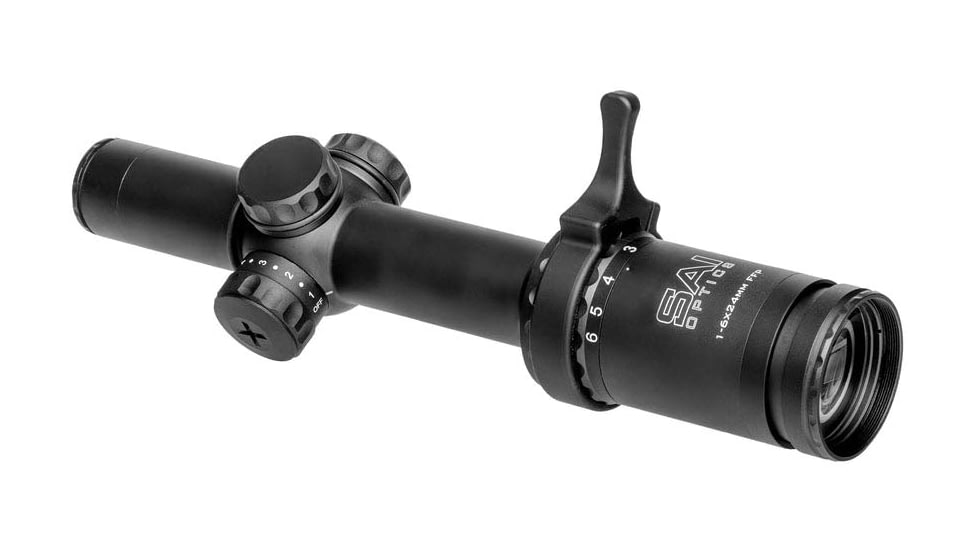 SAI Optics Throw Lever, Black, TX0054-TLP-BK