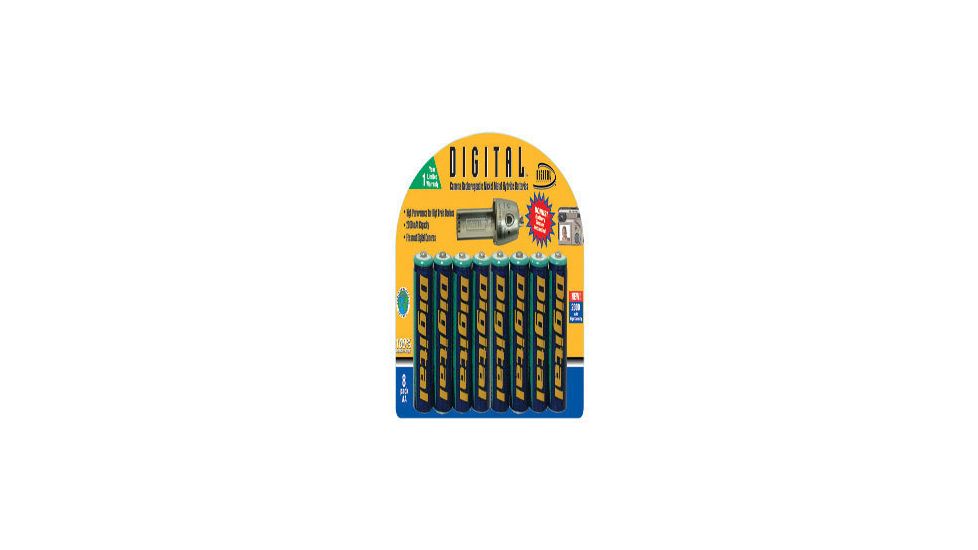 Sakar 8 AA NiMh Batteries 2200 mAh BP-2250