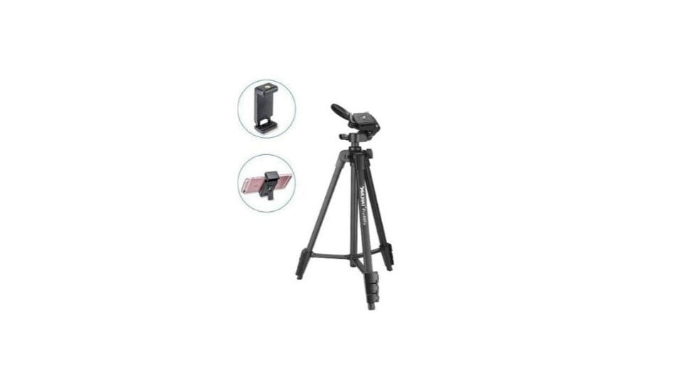 SAMURAI 666s Professional Lightweight Tripod Pro, Black, Pro666s