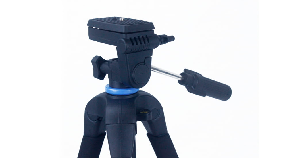 SAMURAI Traveller Outdoor 8000 w/ Pan/Tilt Head Tripod, Black, TVM8000