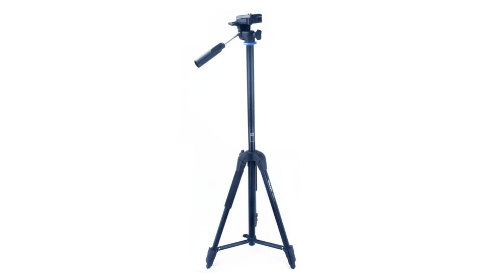 SAMURAI Traveller Outdoor 8000 w/ Pan/Tilt Head Tripod, Black, TVM8000