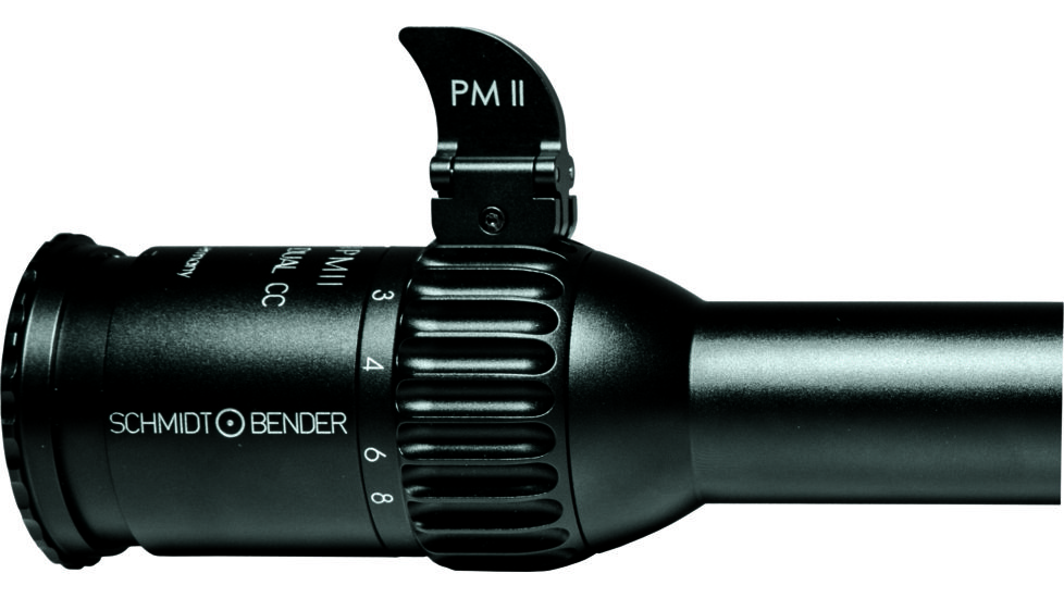 Schmidt Bender Removable Power Throw Lever, Black, 971-06840