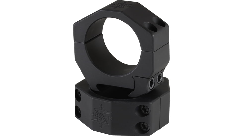 Seekins Precision 34mm Tube Rifle Scope Rings, 1.00in High, 4 Cap Screw, 0010630006 - F