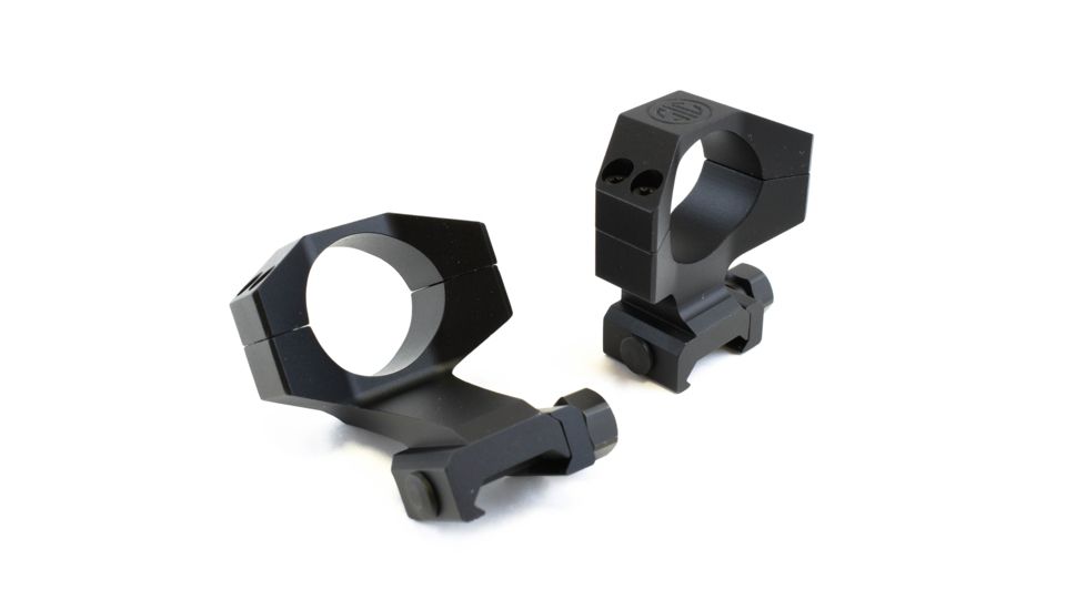 SIG SAUER Alpha Hunting Rifle Scope Rings, 30mm, Black SOA10001