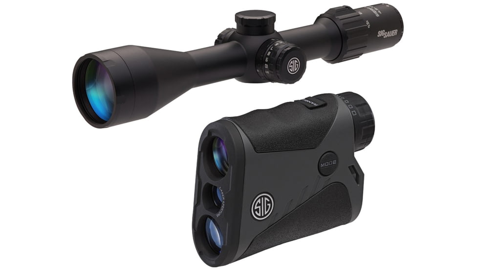 SIG SAUER Tango4 14x50mm Rifle Scope 30mm Tube Second Focal Plane, Black, Digital Ballistic Reticle, MOA, SOK14BDX03
