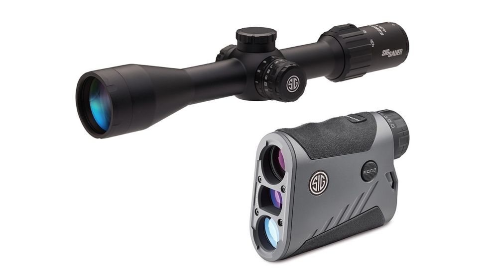 SIG SAUER Tango6 4.5-14x44mm Rifle Scope 30mm Tube, Second Focal Plane, Black, BDX-R1 Digital Reticle, MOA, SOK16BDX03