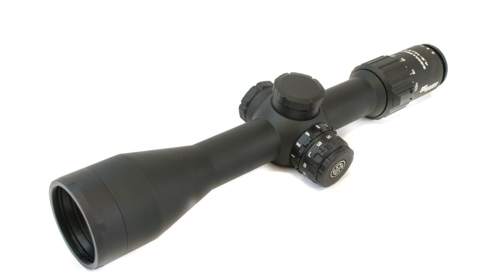 SIG SAUER Tango6 4.5-14x44mm Rifle Scope 30mm Tube, Second Focal Plane, Black, BDX-R1 Digital Reticle, MOA, SOK18BDX01
