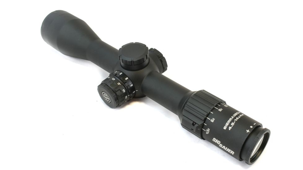 SIG SAUER Tango6 4.5-14x44mm Rifle Scope 30mm Tube, Second Focal Plane, Black, BDX-R1 Digital Reticle, MOA, SOK18BDX01