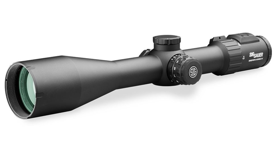 SIG SAUER Tango4 5-30x56mm Rifle Scope 34 mm Tube, Second Focal Plane, Black, BDX-R2 Digital Reticle, MOA, SOK24BDX61