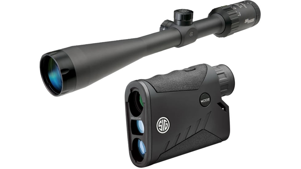 SIG SAUER Tango4 4-12x40mm Rifle Scope 1 inch Tube, Second Focal Plane, Black, Quadplex Reticle, MOA, SOW34202HVP