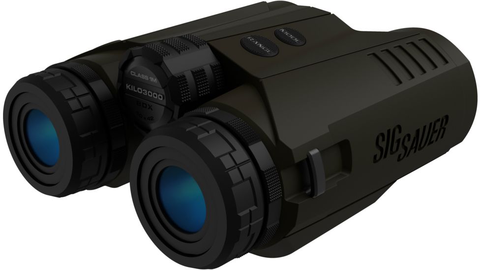 EDEMO, SIG SAUER Kilo 3000 BDX 10x42 Rangefinder Binoculars, Black, 10x42, SOK31004