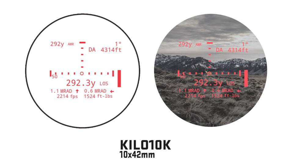 DEMO, SIG SAUER KILO10K-ABS HD 10x42 mm Laser Rangefinding Binocular with BDX 2.0, FDE, SOK10K11