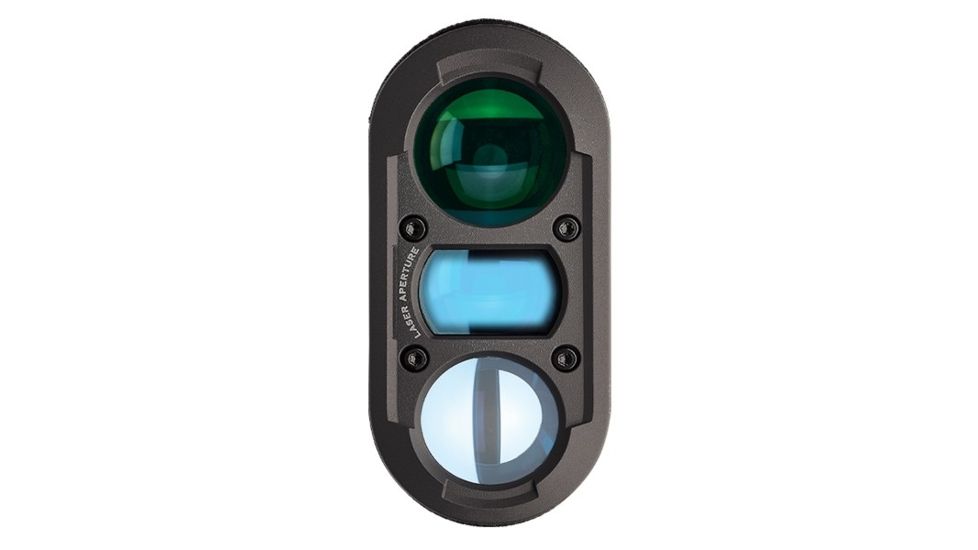 SIG SAUER KILO1600 6x22mm Digital Ballistic Laser Rangefinder, Red Transparent OLED, Class 3R, Black, SOK16608