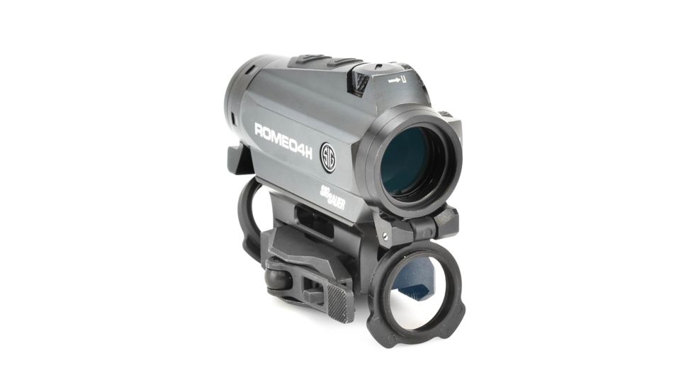 SIG SAUER Romeo4H Hunter RDS, Ballistic Circle Dot .5 MOA Reticle, Side Mount Battery, Torx And QR Mounts, SOR43011