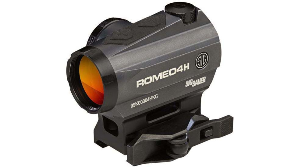 SIG SAUER Romeo4H Hunter RDS, Ballistic Circle Plex Reticle, .5 MOA, Side Mount Battery, Torx And QR Mounts, SOR43012