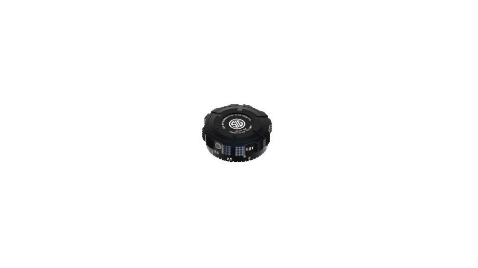 SIG SAUER Sig Ballistic Turret Kit, Tango4, Black/Graphite, Small, SOSBTT4