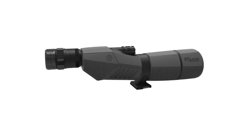 Demo, SIG SAUER Oscar5 15-45x56 Roof Prism Spotting Scope w/HDX Glass, Graphite SOV51501