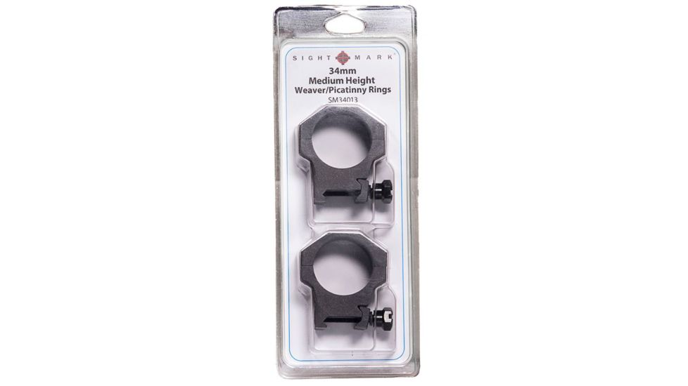 SightMark 34mm Medium Height Picatinny Ring SM34013