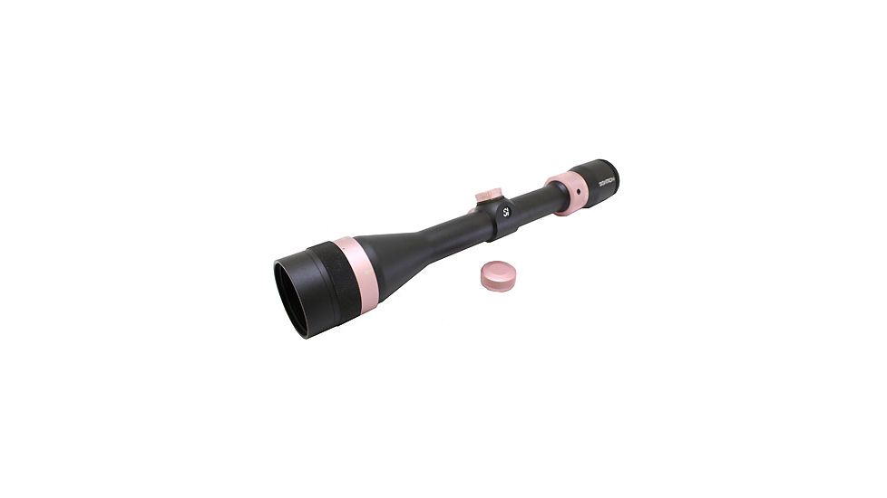 Sightron 4-12x40 AO Rifle Scope, Pink/black, Duplex Reticle 111422