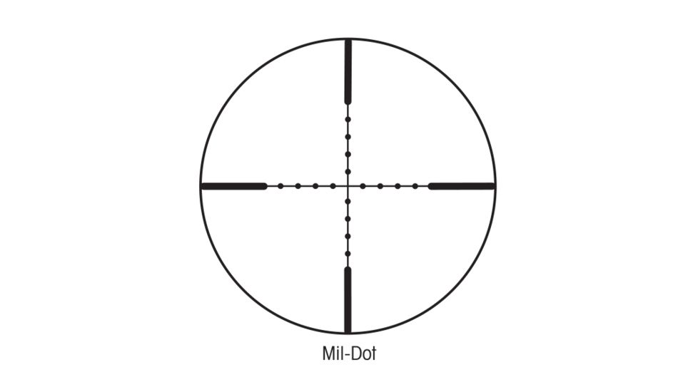 Sightron SI Hunter 3-9X40 Rifle Scope with Mil-Dot Reticle, 31003